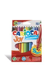 Carioca Joy Süper Yıkanabilir Keçeli Boya Kalemi 24 Renk