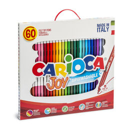 Carioca Joy Süper Yıkanabilir Keçeli Boya Kalemi 60 Renk