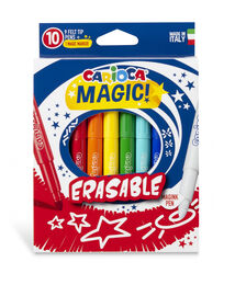 Carioca Magic Erasable Silinebilen Sihirli Keçeli Boya Kalemi 9 Renk + 1 Düzeltici