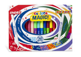 Carioca Magic Silinebilen ve Renk Değiştiren Sihirli Keçeli Boya Kalemi 20 Renk