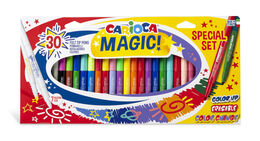Carioca Magic Silinebilen ve Renk Değiştiren Sihirli Keçeli Boya Kalemi 30 Renk