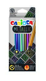 Carioca Metalik Kuru Boya 12 Renk