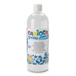 Carioca Tempera Yıkanabilir Poster Boya 1000 ml. BEYAZ