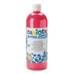 Carioca Tempera Yıkanabilir Poster Boya 1000 ml. FUŞYA