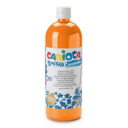 Carioca Tempera Yıkanabilir Poster Boya 1000 ml. TURUNCU