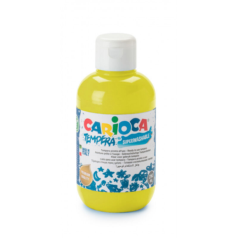 Carioca Tempera Yıkanabilir Poster Boya 250 Ml. Sarı