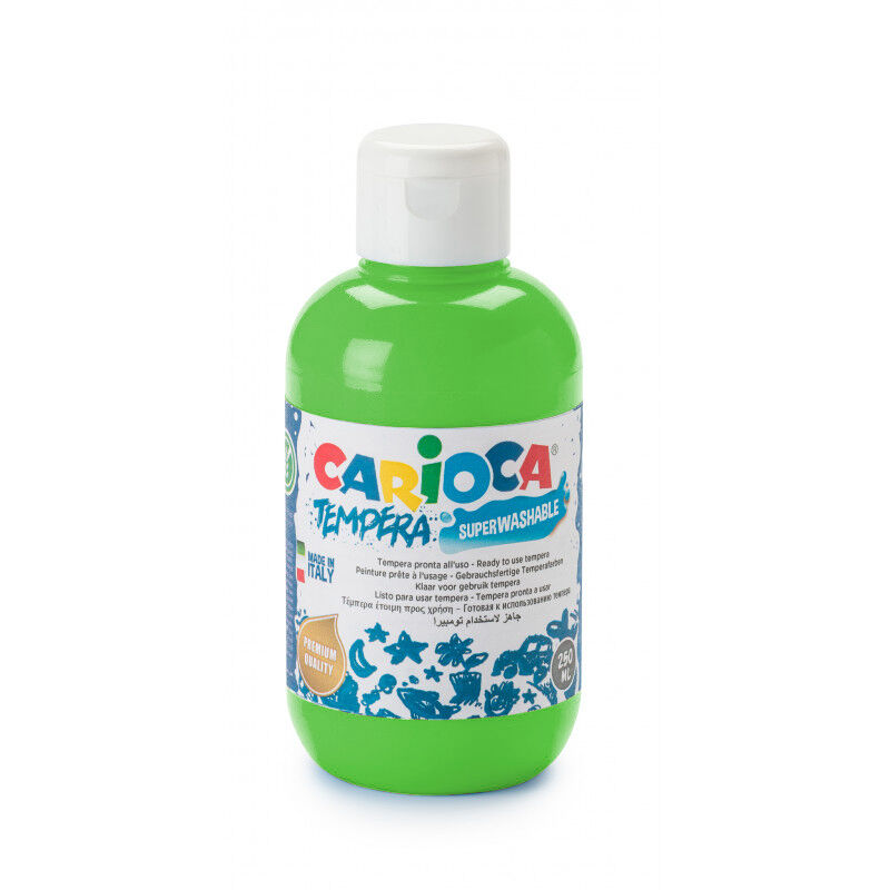 Carioca Tempera Yıkanabilir Poster Boya 250 Ml. Yeşil