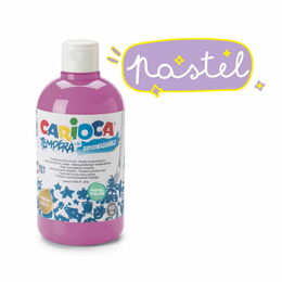 Carioca Tempera Yıkanabilir Poster Boya 500 ml. PASTEL MOR