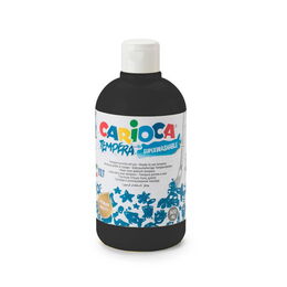 Carioca Tempera Yıkanabilir Poster Boya 500 ml. SİYAH