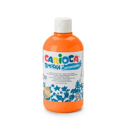 Carioca Tempera Yıkanabilir Poster Boya 500 ml. TURUNCU - 1