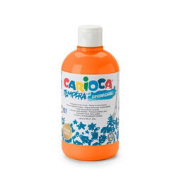 Carioca Tempera Yıkanabilir Poster Boya 500 ml. TURUNCU