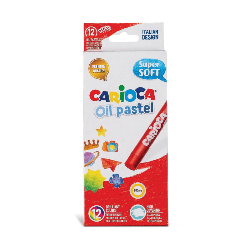 Carioca Yağlı Pastel Boya 12 Renk