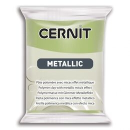 Cernit Metallic Polimer Kil 051 GREEN GOLD