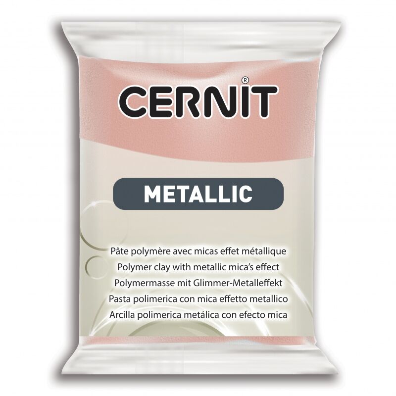 Cernit Metallic Polimer Kil 052 Pınk Gold