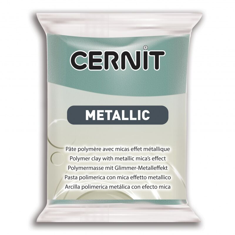 Cernit Metallic Polimer Kil 054 Turquoıse Gold