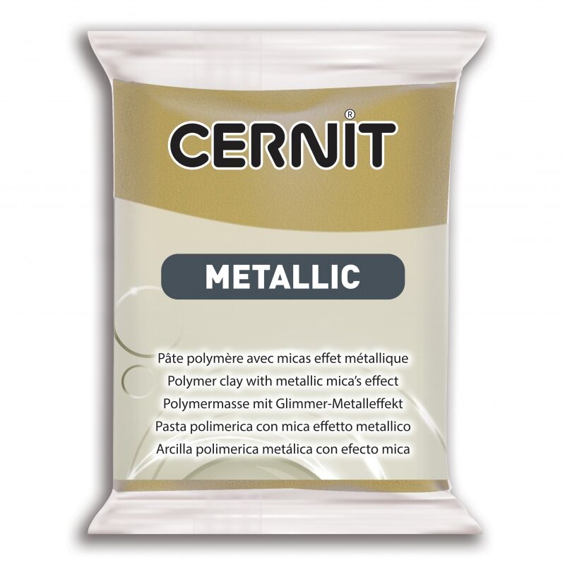 Cernit Metallic Polimer Kil 055 Antıque Gold