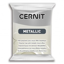 Cernit Metallic Polimer Kil 080 SILVER - 1