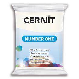 Cernit Number One Polimer Kil 027 Opaque White