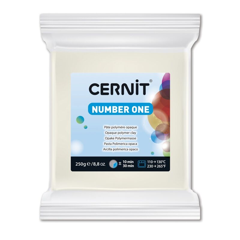 Cernit Number One Polimer Kil 250 Gr. 027 Whıte Opaque