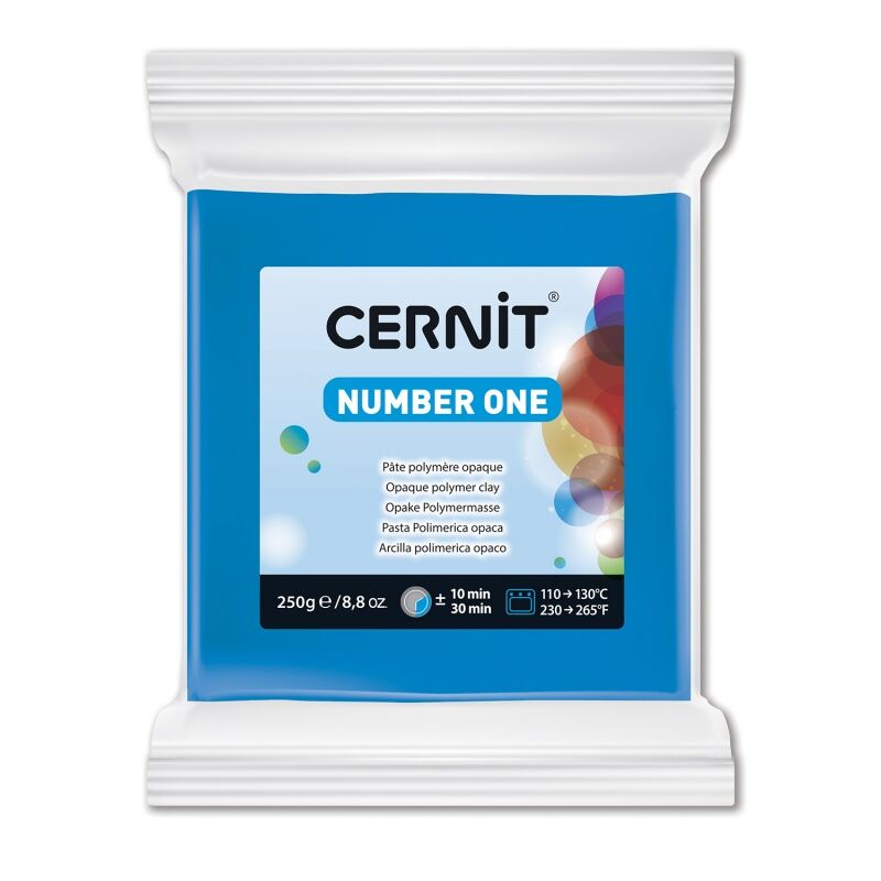 Cernit Number One Polimer Kil 250 Gr. 200 Blue