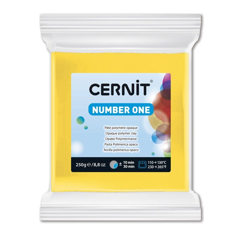 Cernit Number One Polimer Kil 250 Gr. 700 Yellow