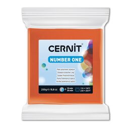 Cernit Number One Polimer Kil 250 gr. 752 ORANGE