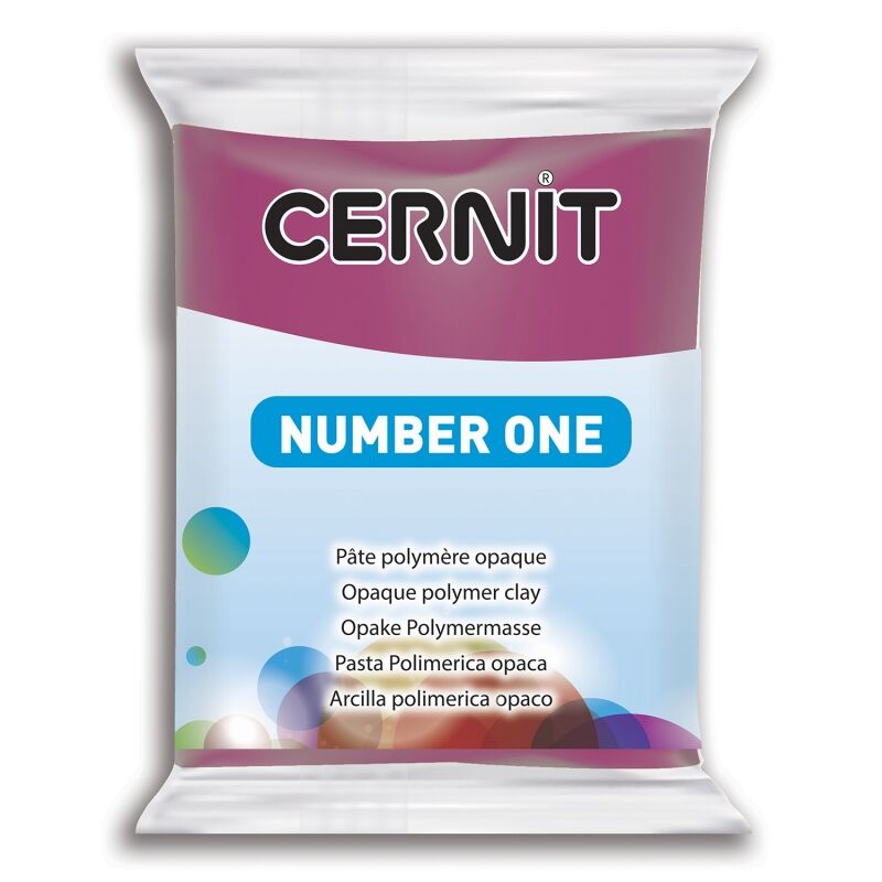 Cernit Number One Polimer Kil 411 Bordeaux