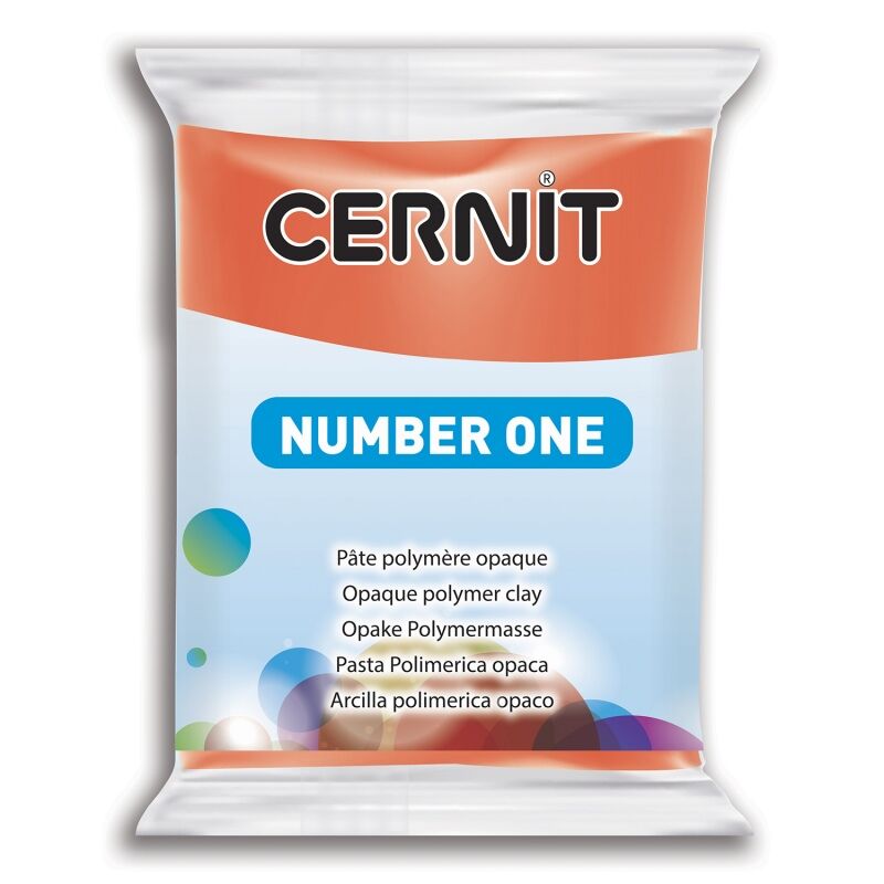 Cernit Number One Polimer Kil 428 Poppy Red