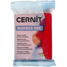 Cernit Number One Polimer Kil 463 X-Mas Red