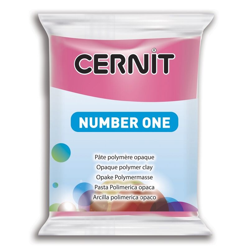 Cernit Number One Polimer Kil 481 Raspberry