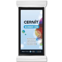 Cernit Number One Polimer Kil 500 gr. 100 BLACK