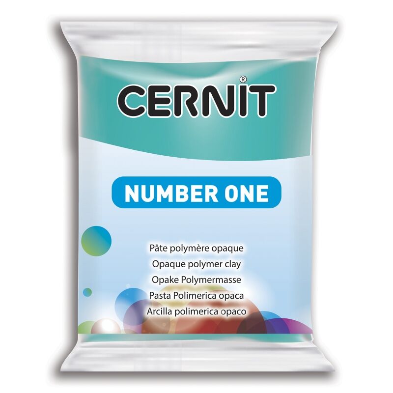 Cernit Number One Polimer Kil 676 Turquoise