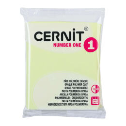Cernit Number One Polimer Kil 731 Pastel Yellow - 1