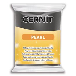 Cernit Pearl (Pırıltılı) Polimer Kil 100 Black