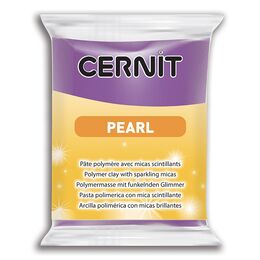 Cernit Pearl (Pırıltılı) Polimer Kil 900 Violet