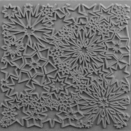 Cernit Texture Plate Silikon Polimer Kil Desen ve Doku Kalıbı 9x9 cm. CONSTELLATION - 1