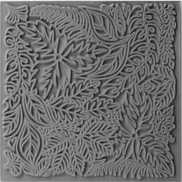 Cernit Texture Plate Silikon Polimer Kil Desen ve Doku Kalıbı 9x9 cm. LEAVES