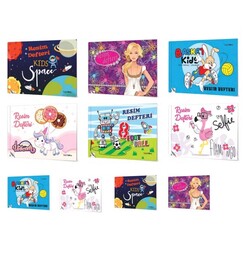 Çınar Dikişli Perforajlı (Koparılabilir) Resim Defteri Büyük Boy 21x29 cm. 40 yaprak - 1