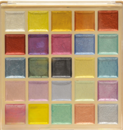 Craft And Arts Tablet Sulu Boya Seti Metalik Renkler 25 Renk - 3