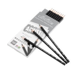 Cretacolor Artist Studio Graphite Drawing Pencils Dereceli Karakalem Eskiz Çizim Seti 12'li - 2