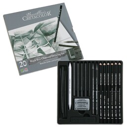 Cretacolor Black Box Charcoal Drawing Set