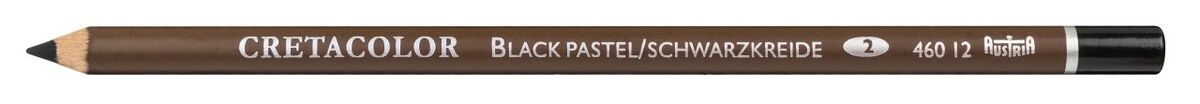 Cretacolor Black Chalk Pastel Pencil Siyah Füzen Kalemi