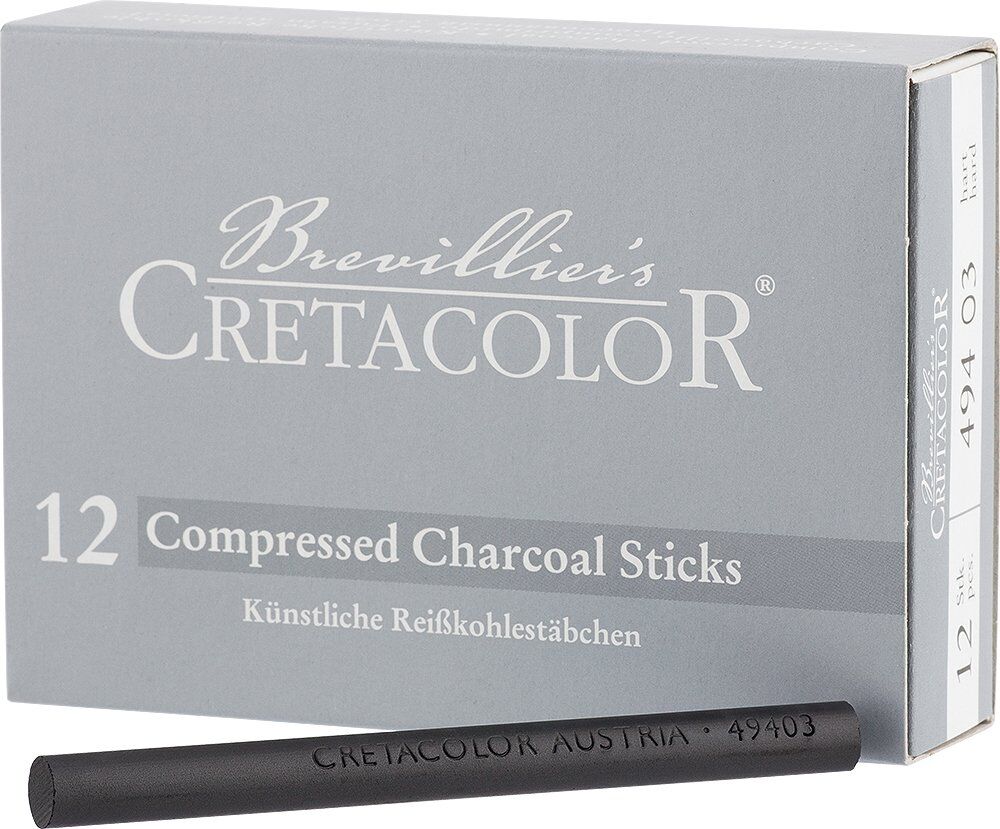 Cretacolor Compressed Charcoal Kömür Füzen Hard