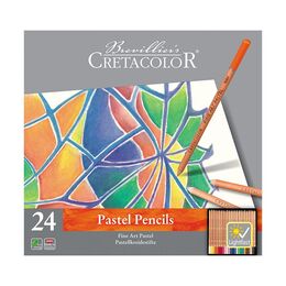 Cretacolor Fine Art Pastel Boya Kalemi Seti 24 Renk Metal Kutu - 3