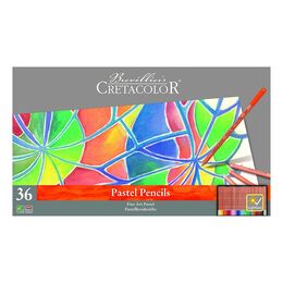 Cretacolor Fine Art Pastel Boya Kalemi Seti 36 Renk Metal Kutu