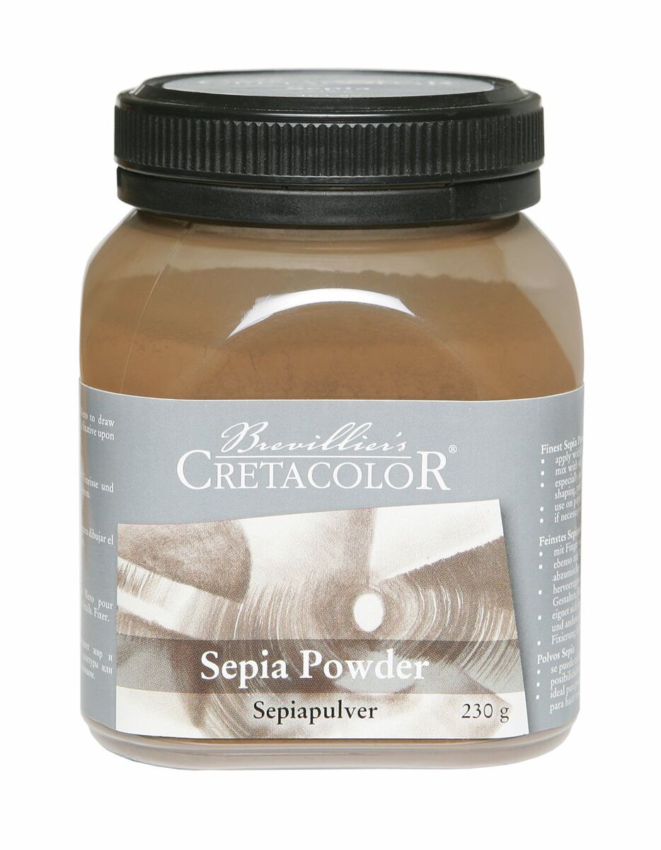 Cretacolor Sepia Powder Kömür Tozu 230 Gr.
