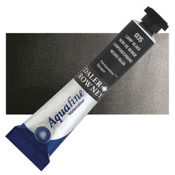 Daler Rowney Aquafine Tüp Sulu Boya 8 ml. 035 LAMP BLACK - 1