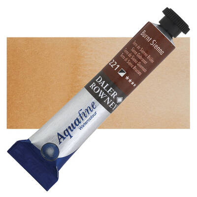Daler Rowney Aquafine Tüp Sulu Boya 8 ml. 221 BURNT SIENNA - 1