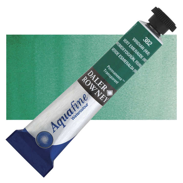 Daler Rowney Aquafine Tüp Sulu Boya 8 Ml. 382 Vırıdıan