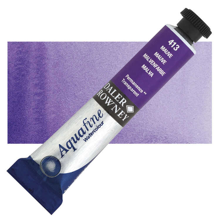 Daler Rowney Aquafine Tüp Sulu Boya 8 Ml. 413 Mauve